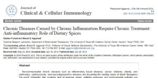 Chronic Diseases Caused by Chronic Inflammation Require Chronic Treatment: Anti-inflammatory Role of Dietary Spices